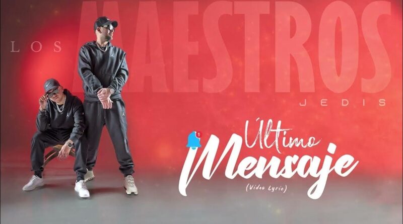 Jedis regresa con «Último Mensaje», un lanzamiento que mezcla romanticismo y nostalgia Jedis regresa con "Último Mensaje", un lanzamiento que mezcla romanticismo, nostalgia y un ritmo pegajoso.