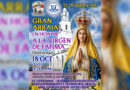 Con gran Arraial el próximo 18 de octubre el Santuario de Fátima en Carrizal conmemorará la última aparición de la Virgen Con gran Arraial el próximo 18 de octubre el Santuario de Fátima en Carrizal conmemorará la última aparición de la Virgen