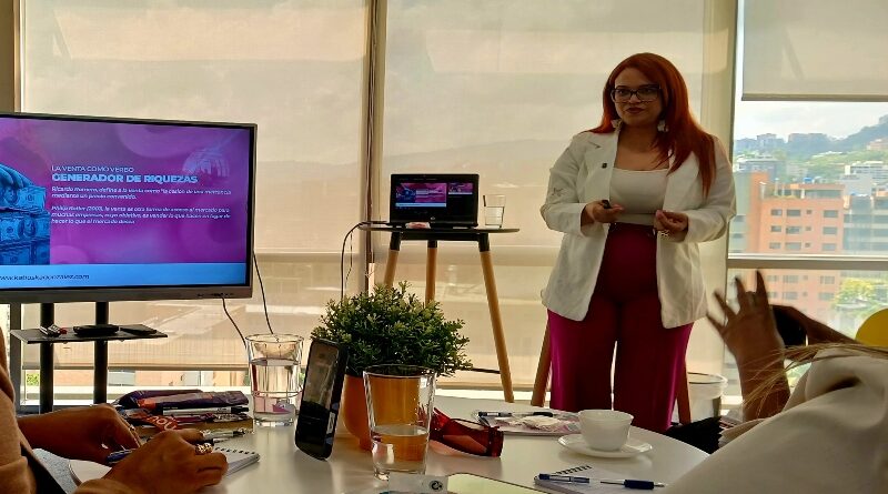 Gira nacional «Marca Personal para Vender» de Katiuska González llegó a Caracas para impulsar a emprendedores y marcas locales