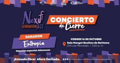La agrupación Entropía resultó ganadora del concurso Next Generation: la nueva escena del jazz venezolano
