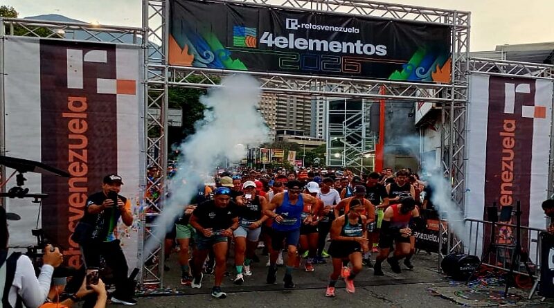 Carrera 4 Elementos rompió esquemas en Caracas con cuatro desafíos simultáneos de la mano de Retosvenezuela