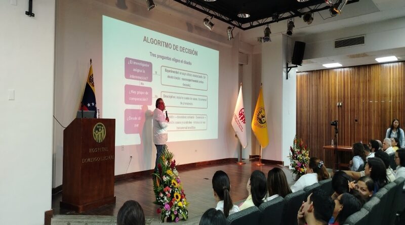 Galeniux y el Hospital “Dr. Domingo Luciani” desarrollaron exitosamente taller sobre Metodología de la Investigación Científica