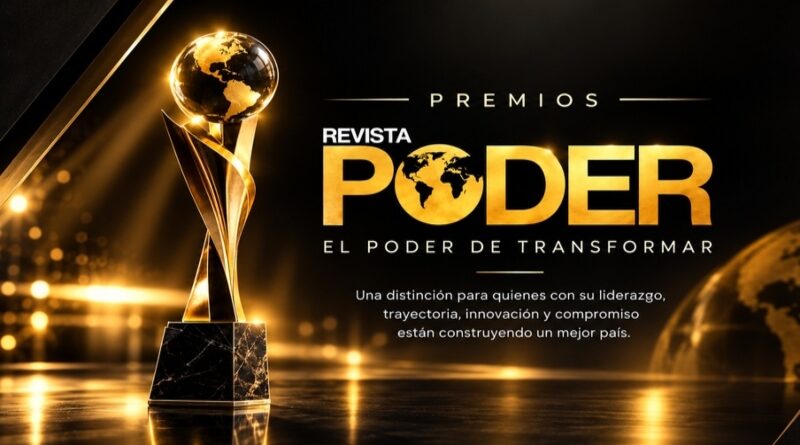 Llegan los Premios Revista "Poder" el próximo 9 de diciembre de 2026